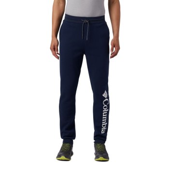 Columbia Muške Hlače - Lodge Double Knit Jogger Tamnoplave | ENDQ-96508
